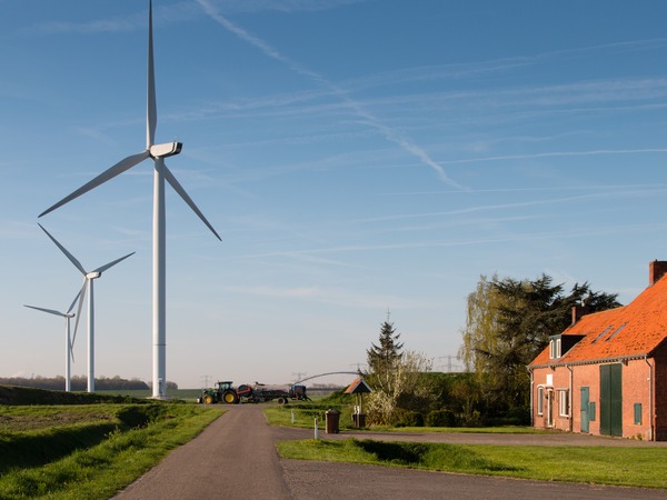 Erfmolen bij boederij